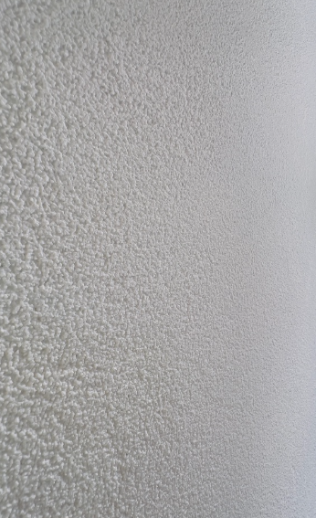 Textura fina aplicada em parede